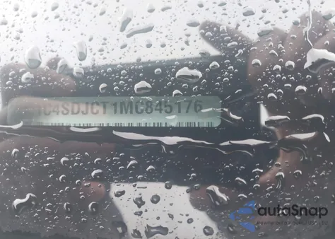 2021 Dodge Durango R/T Awd из США, поврежденный, VIN 1C4SDJCT1MC845176